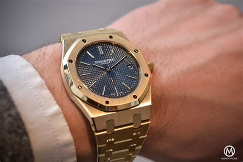 audemars piguet royal oak yellow gold replica|audemars piguet royal oak copy.